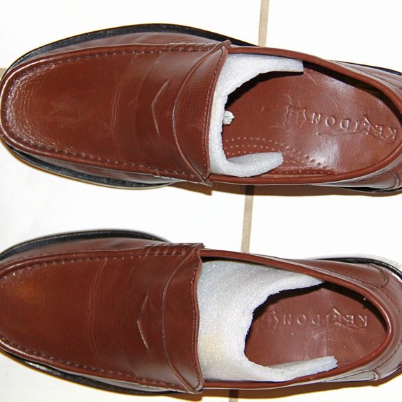 Brown leather Men's shoes , Made in Italy - Picture 2 of 6